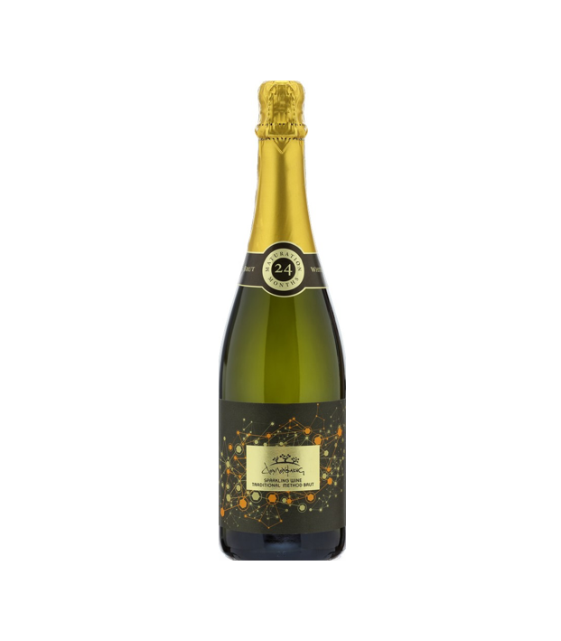 Douloufakis Sparkling Vidiano Dry White Wine Methode Traditionelle Cyprus