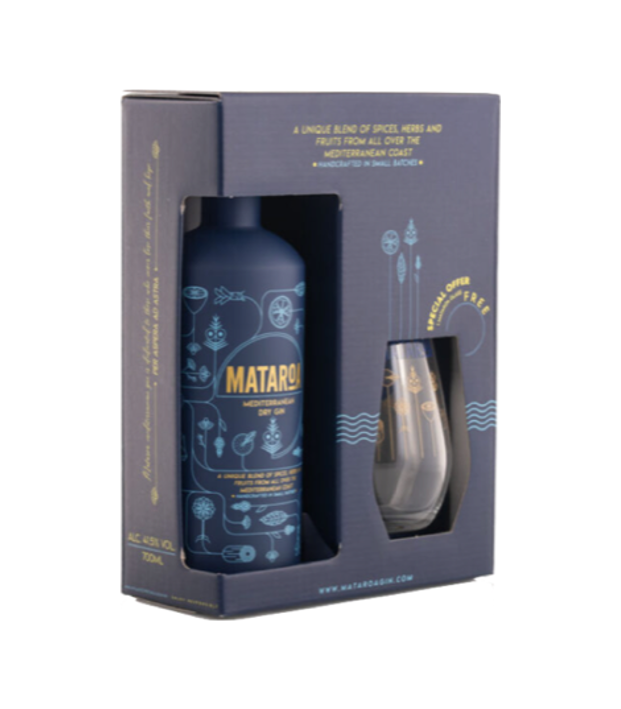 Mataroa Mediterranean Dry Gin Gift Pack