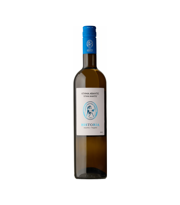 Avantis Estate Historia White Dry White Wine Assyrtiko Viognier Afrati Evia Cyprus